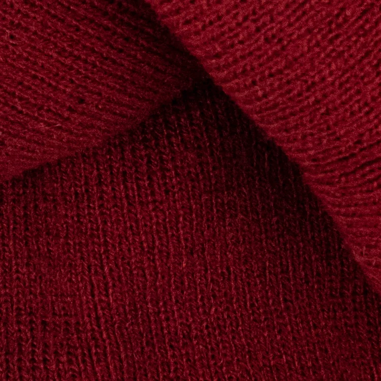 Winter Warmly beanie cap Custom acrylic knit woven label Faux Fur Pom Pom Beanie Hat