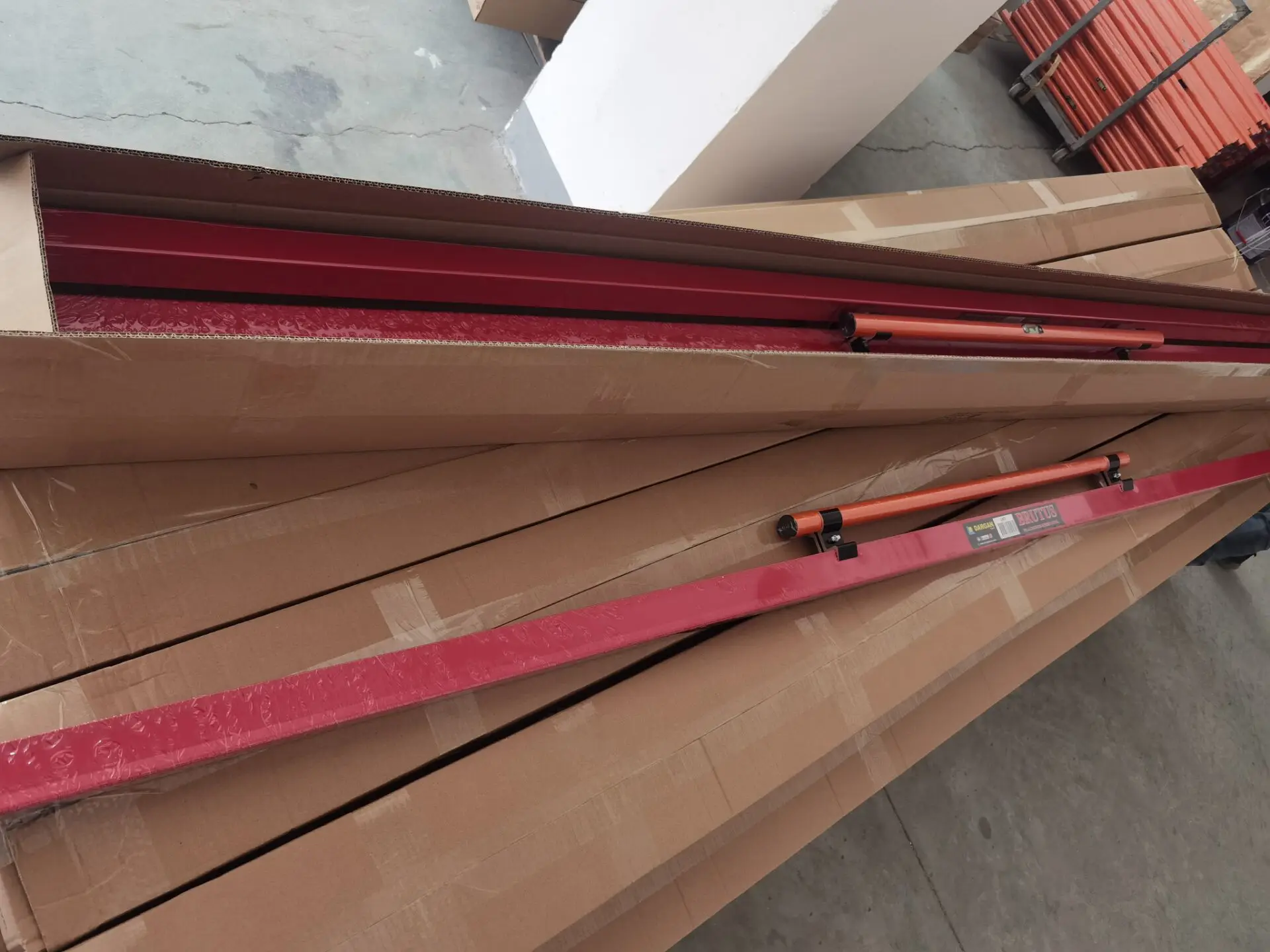 YJ-AP0807-H Aluminum Alloy Scraper Ruler Plaster Level Scraper Ruler Spirit Level angle ruler