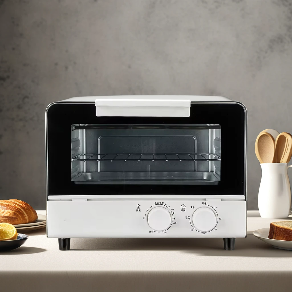 Automatic Mini Home Electric Oven - Multifunction Small Oven for Cake Baking.