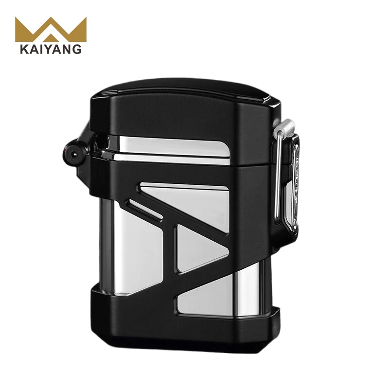 Flameless Windproof Electric Lighter Rechargeable USB Type C Charging Dual Arc X Beam Cigarette Lighters With Custom Logo