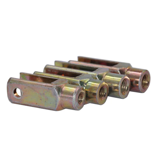 Factory custom Air pneumatic cylinder piston rod end fork Clevis