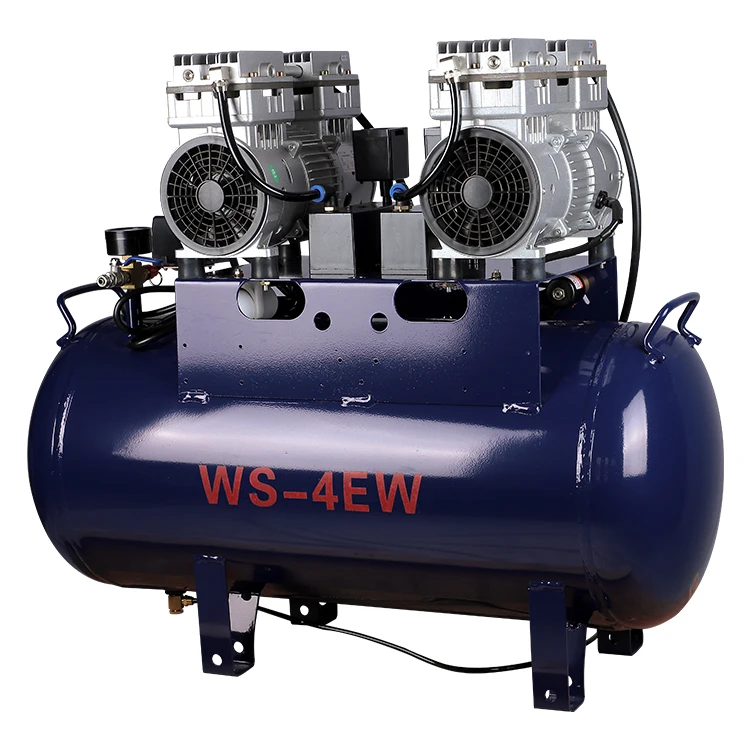 Made in China Price Low Premium quality 1680W 60L/65L air compressor oilless dental air compressor for clinic