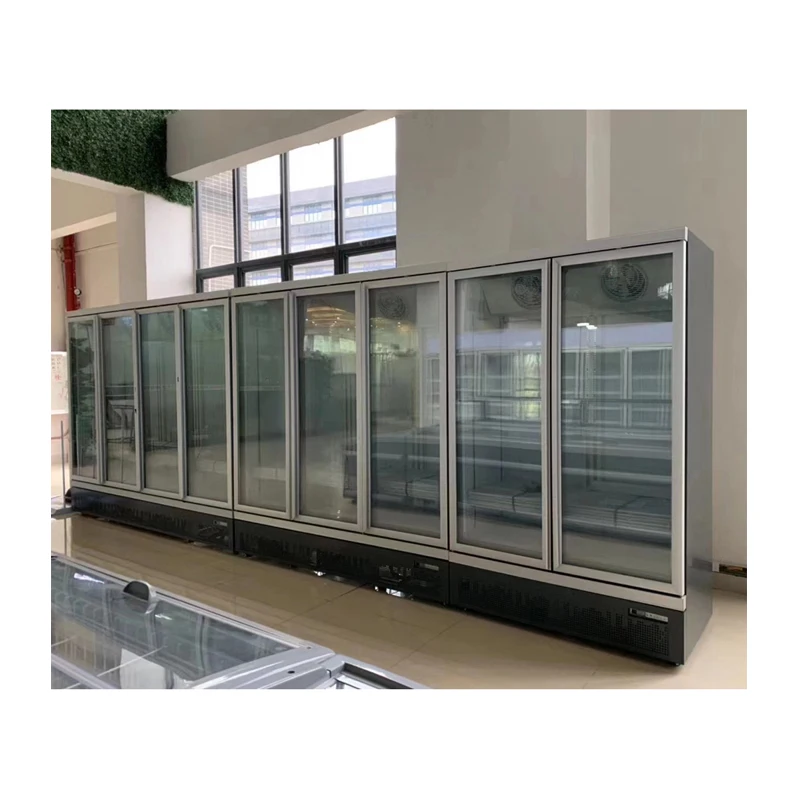 Supermarket C-store Commercial Display Cold Soft Beverage Drinks Freezer Chiller Cooler Refrigerator