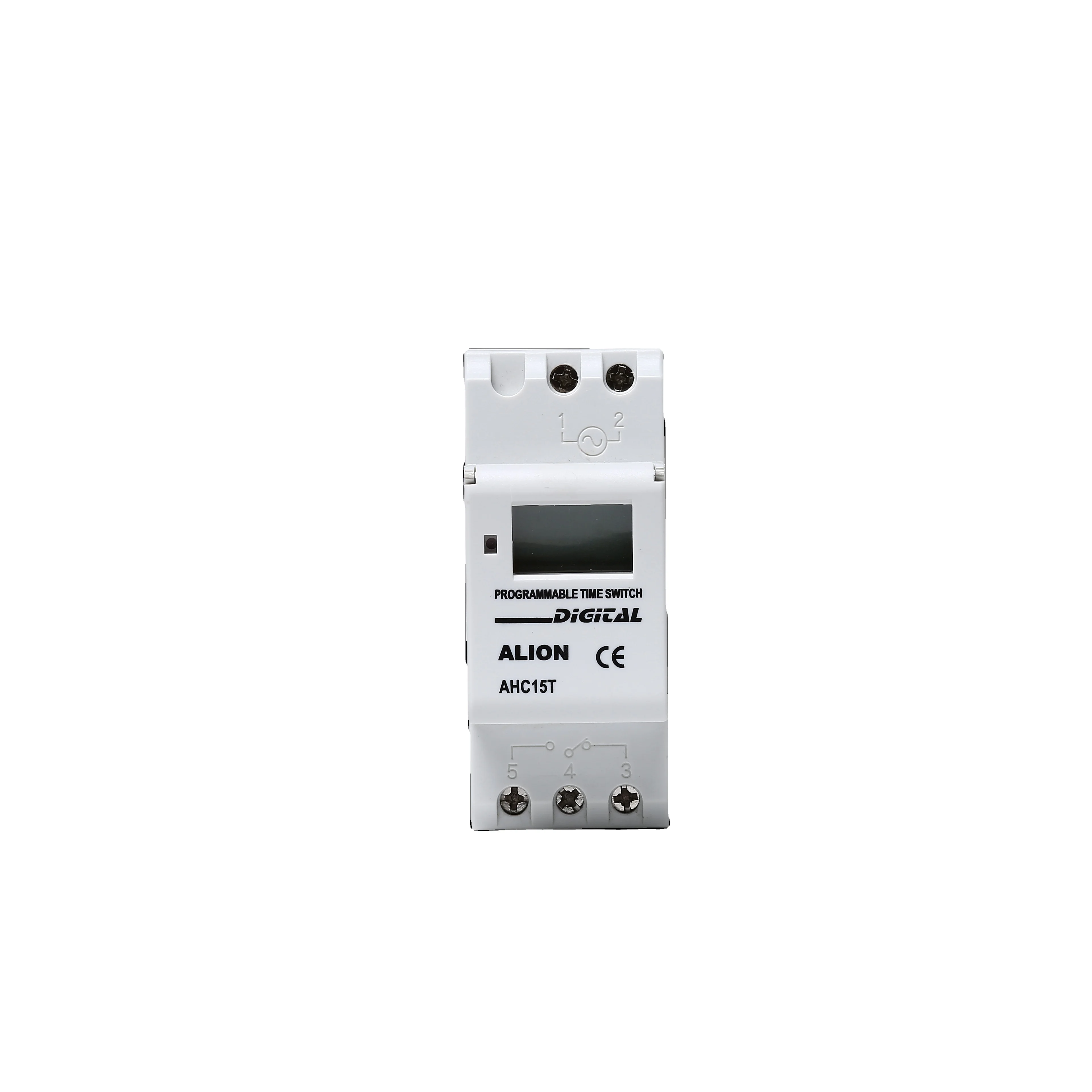 AHC15T DIN-rail Programmable 12V Astronomical Small Electronic Time Switch Daylight Savings
