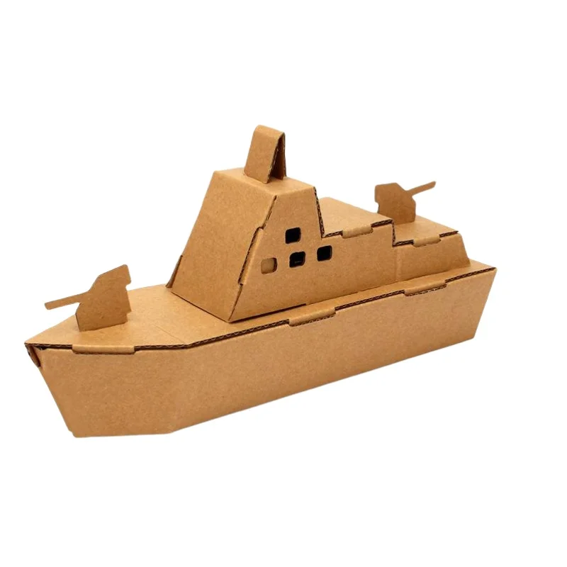 Картонная мебель 3D модель тигр домашний Декор 3D головоломка Diy игрушка для детей