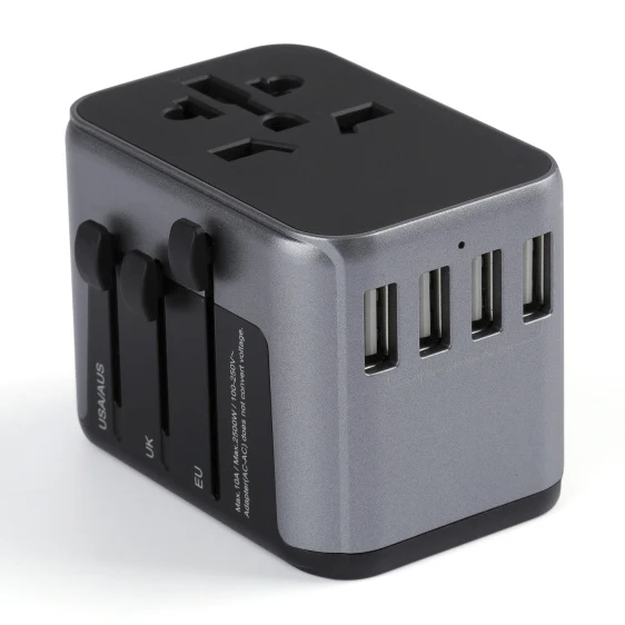 World travel adapter, Wall Charger All in One Universal Adaptor for Mobile Phones and Tablets, office, hotel, meeting
