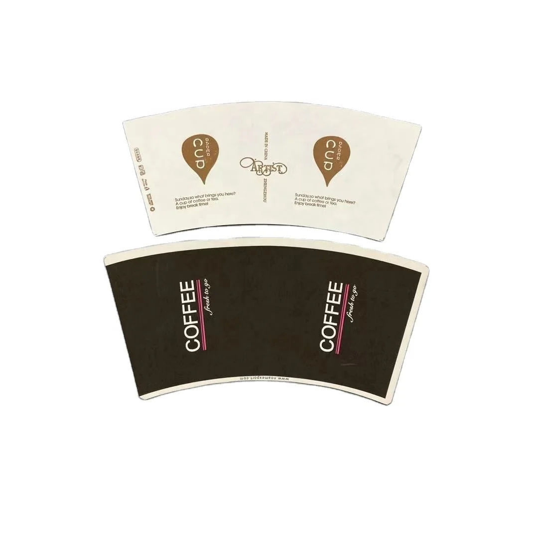 
Wholesales Raw Material With Paper Roll Or Paper Sheet Oil-proof Paper Cups For Flowing Liquid 