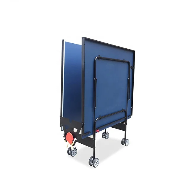 15mm MDF Thickness Board and Standard Size Table Tennis Table With Big Wheels