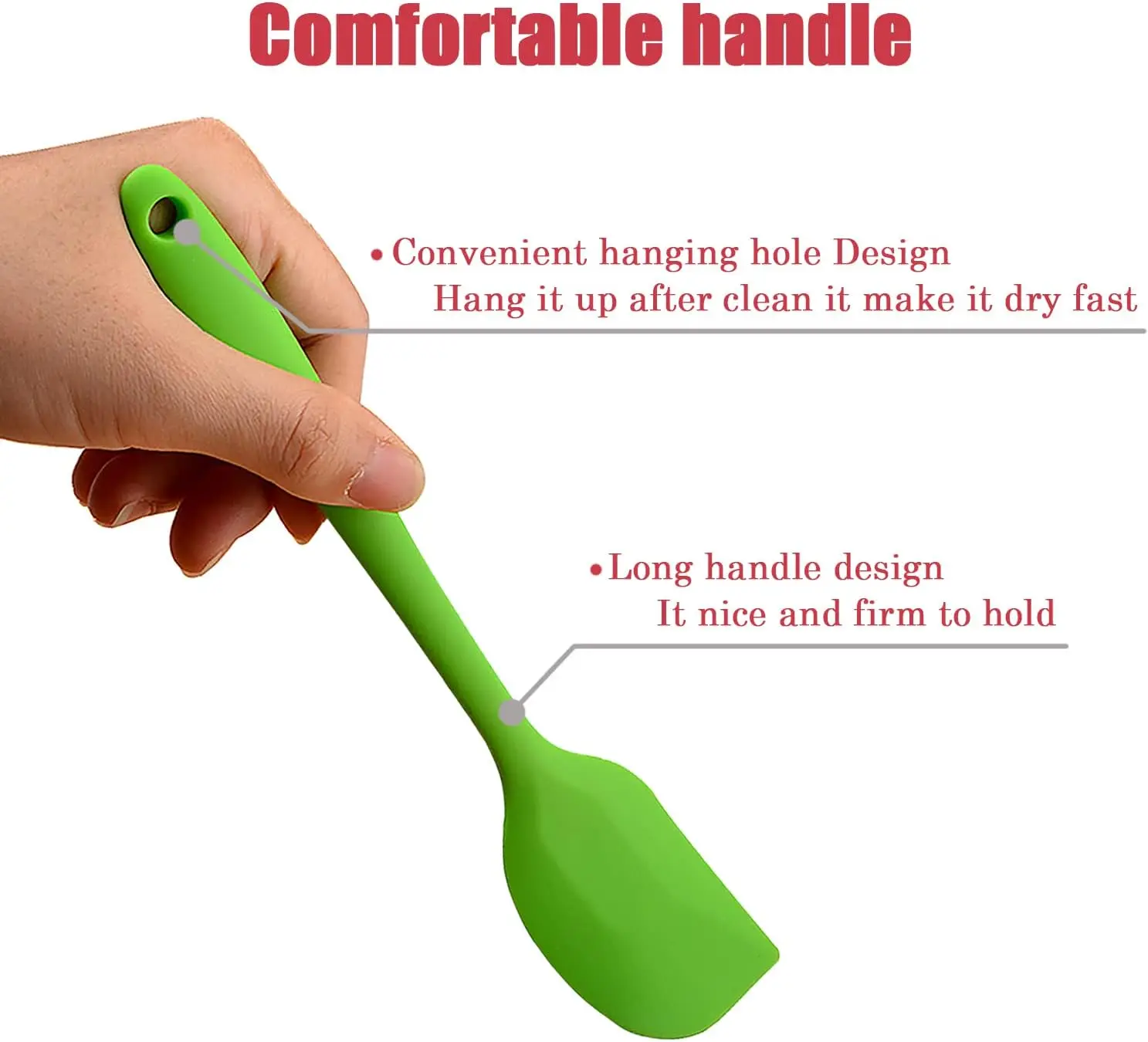 Factory Directly Silicone Spatula Silicone Spatula Spoon Silicone Kitchen Spatula Baking & Pastry Tools Accept Customized Logo