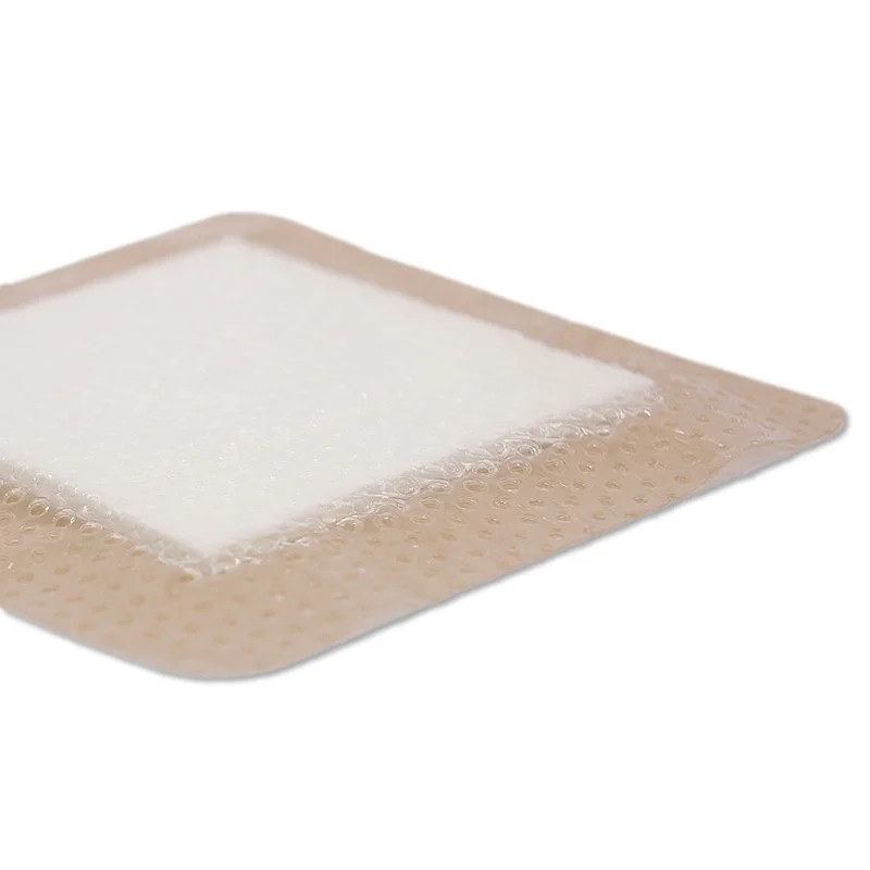 Skin-friendly Silicone Foam Dressing with Border Super Absorbency for Pressure Ulcer Bedsores