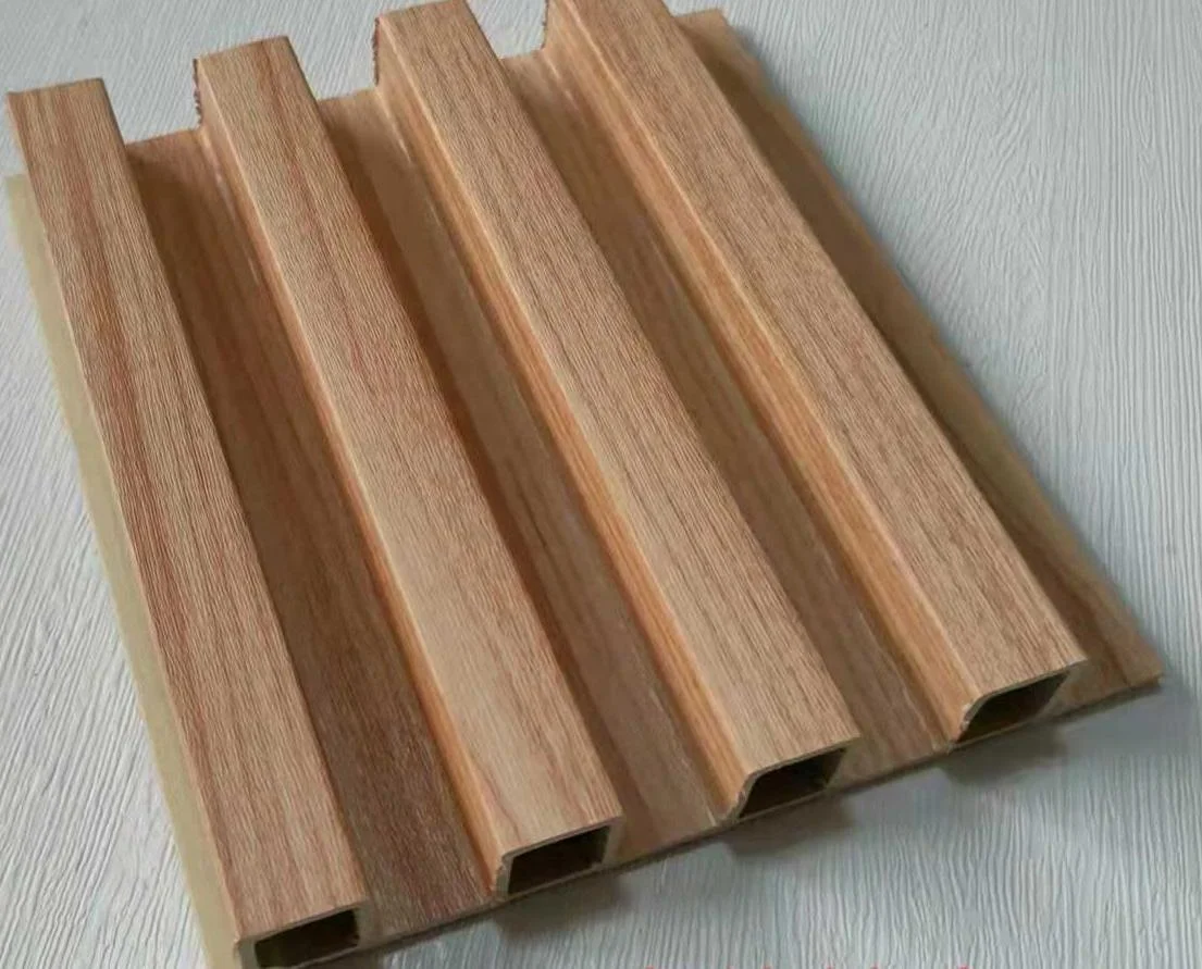 WPC material decorative with water proof auto-locking panel de pared interior