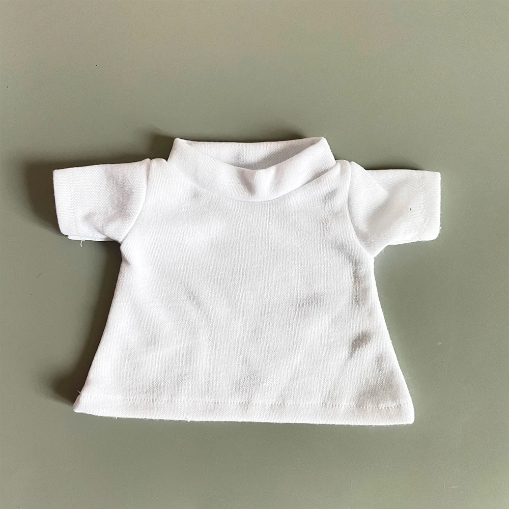 USA Warehouse Soft Washable Bear Toy Kid Baby Children Stuffed Sublimation Teddy Bear With White T Shirt For Heat Press