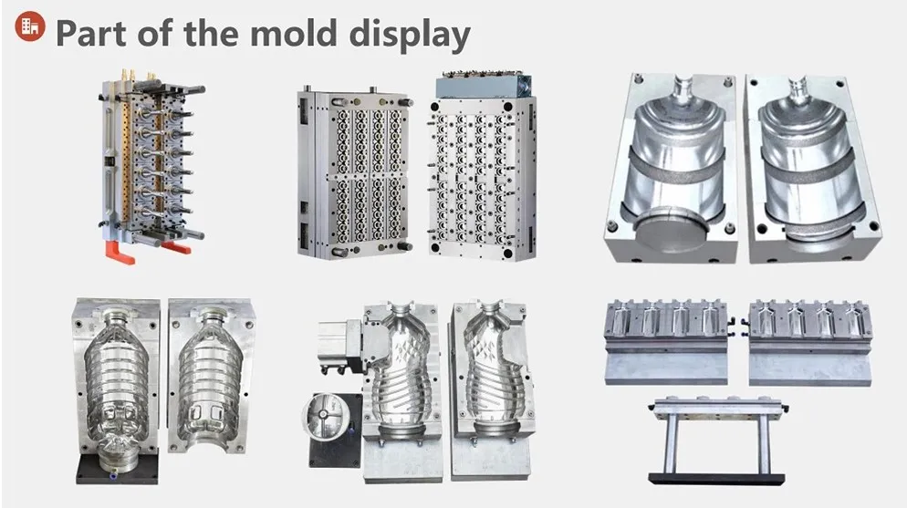 automatic handle feeding  pet bottle blowing machine