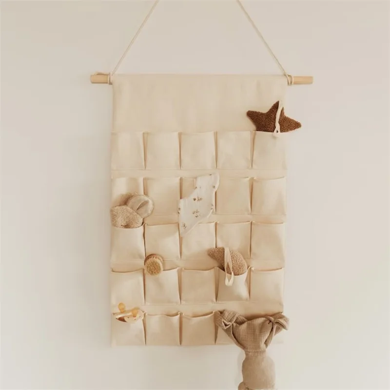 Wholesale 24 Days Canvas Fabric Christmas Advent Calendar Empty for Outdoor