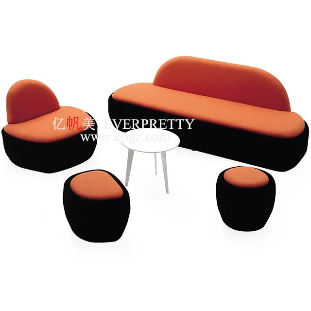 Latest Design S-Shape Sofa Set High Quality Sectional Sofa Comfortable Colorful Furniture