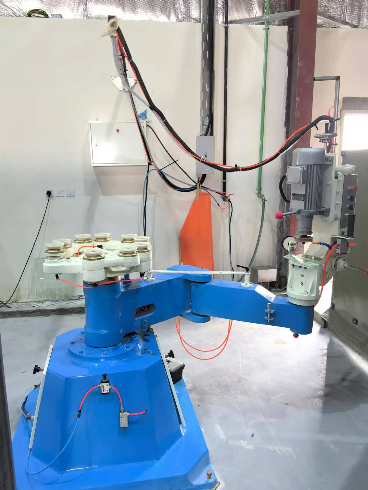 Manual Round Oval Irregular Shape Glass Beveling Polishing Edging Machine All in One