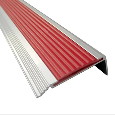 PVC Stair nosing anti skid floor stair treads non slip decorate strip