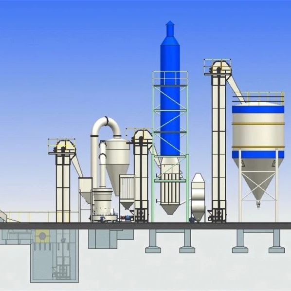 Best Selling Advanced Pure Calcined Gypsum Powder Production Line