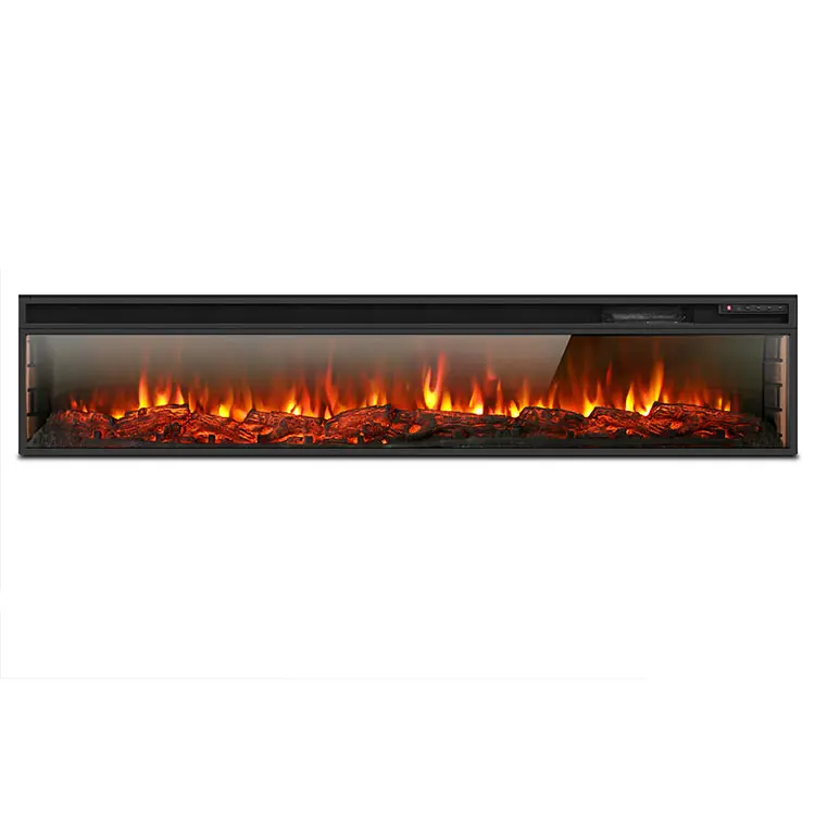 Custom Wholesale 48 50 Inch Modern Remote Control Insert Decorative Decor Flame Led Tv Stand Insert Electric Fireplaces