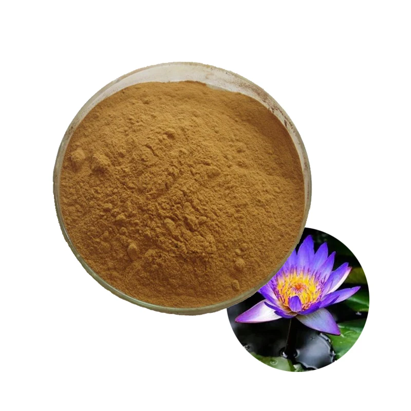 Best Quality Blue Lotus Extract Egypt Blue Lotus Flower Extract  Nymphaea Caerulea Extract