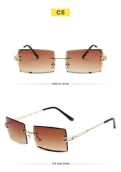 2021 fashion sunglasses anti-blue light flat mirror men and women Vintage Retro Hip Hop Style Sun Glasses