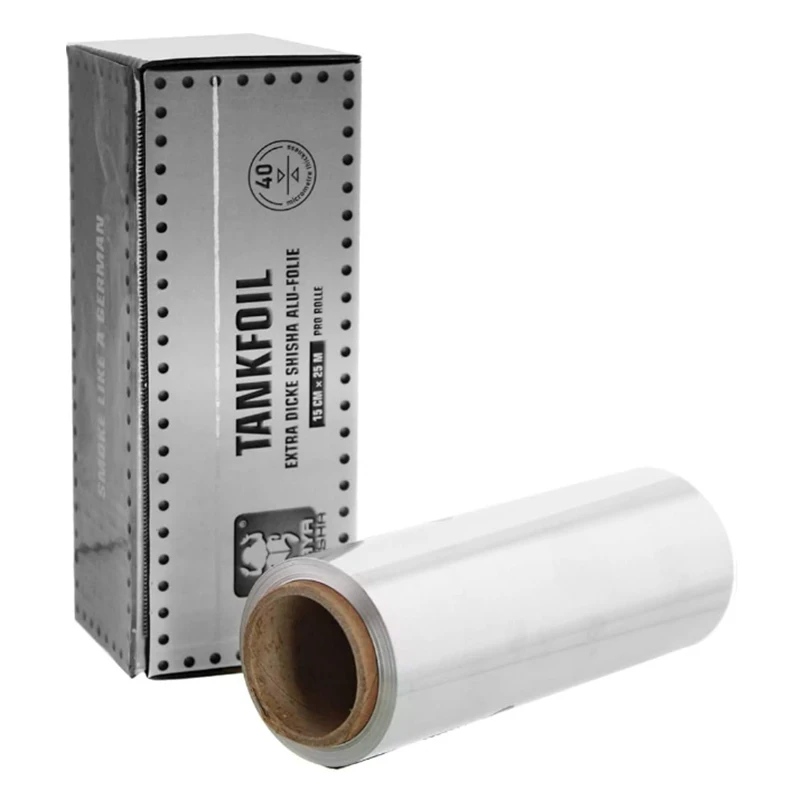 Customized Logo 25micron 12cm Width Hookah Shisha Foil