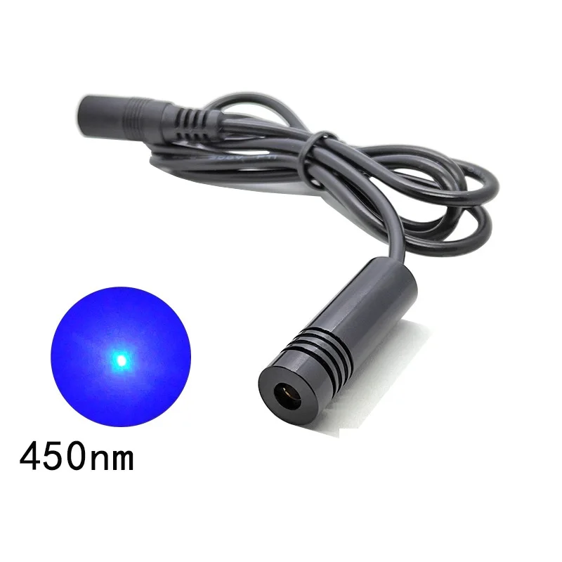 12X40mm450nm1mW5mW10mW Внешний фокус чистый синий лазерный модуль 450