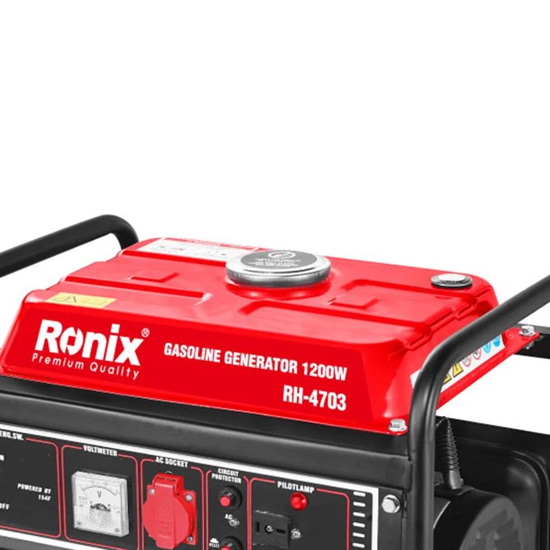 Ronix Model RH-4703 5L Oil Alert Fuel Tank Mini Gasoline Generator Diesel Generators
