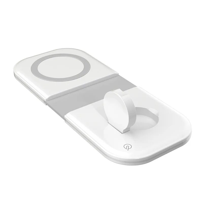 MagSaft 2в1 Складная портативная Быстрая зарядка продукты USB type c мобильный телефон смарт часы зарядное устройство Универсальный адаптер для iphone12