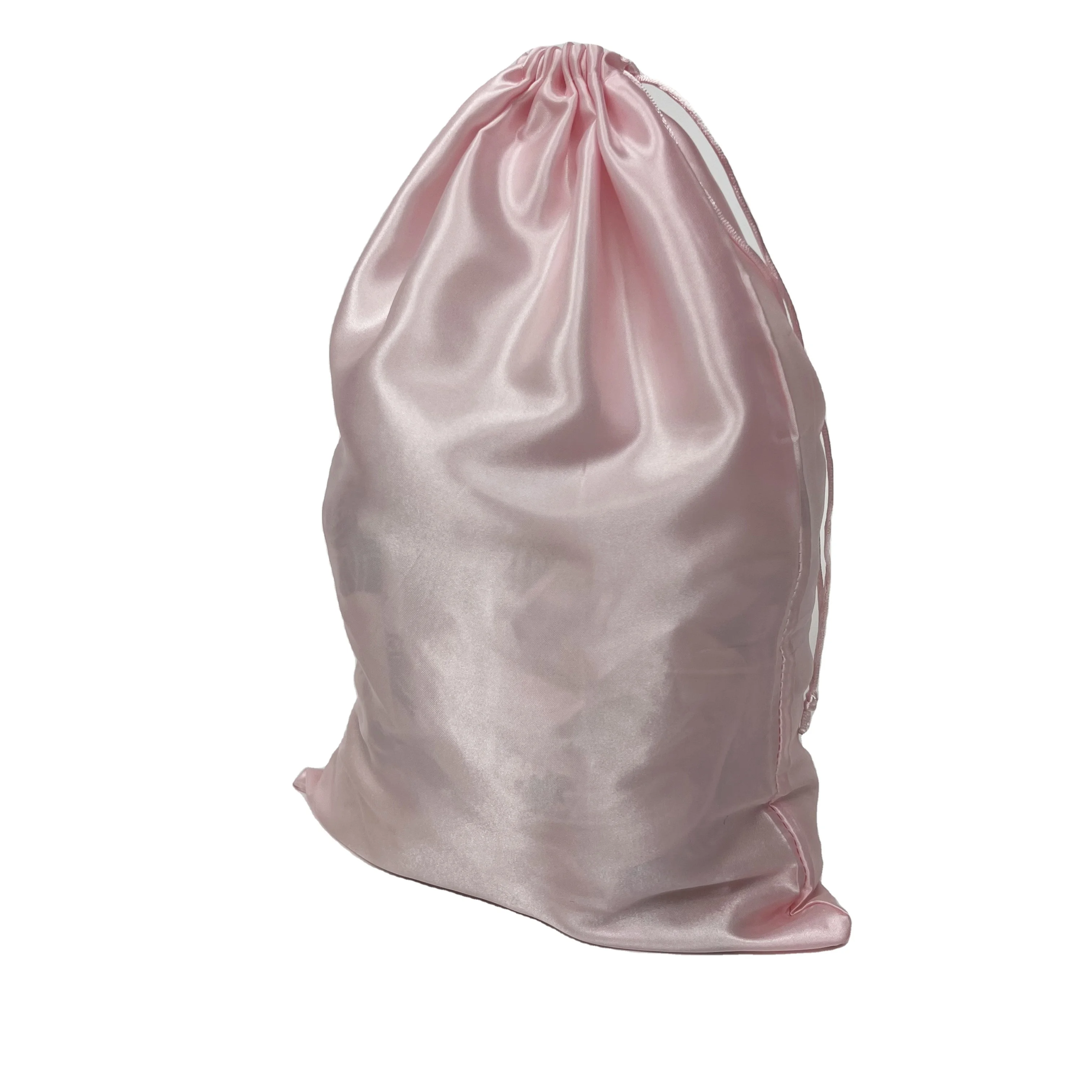 Cin-SSD-06 hot sale satin hair extension bag with customized logo for bundles