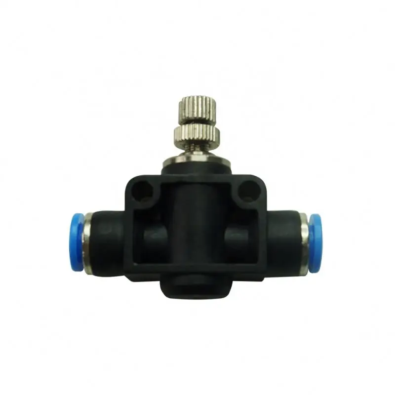 XMC Throttle Valve Air Pressure Flow Hand Valve Pneumatic Fittings Connector Pneumatic Components Rapid Push Pipe Fitting