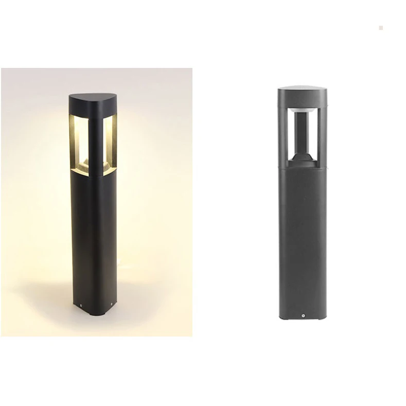 10W 300mm 600mm 900mm height SMD led outdoor bollard light lawn light