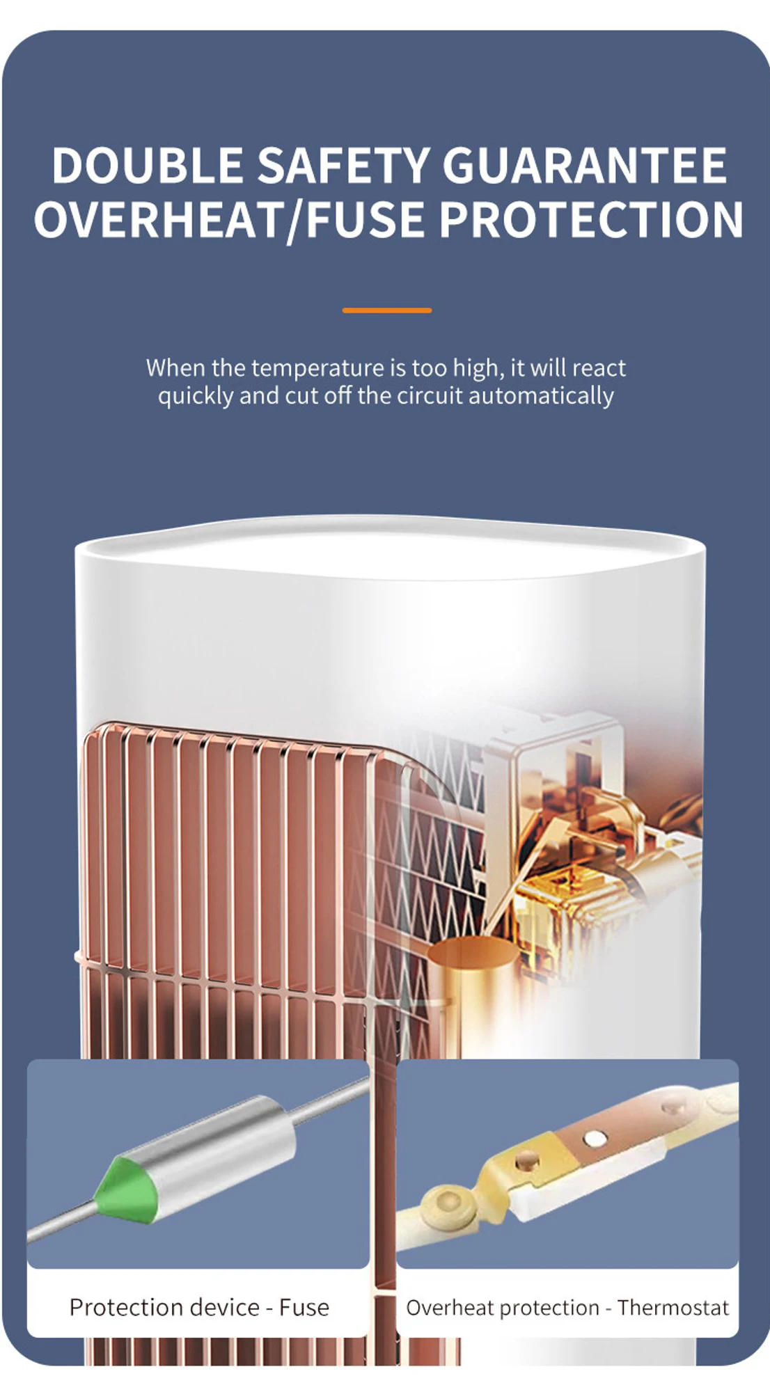 Wholesale Safe Homeuse 1300W Electric Heater PTC Ceramic Space Heater for Home Desktop Bedroom.jpeg