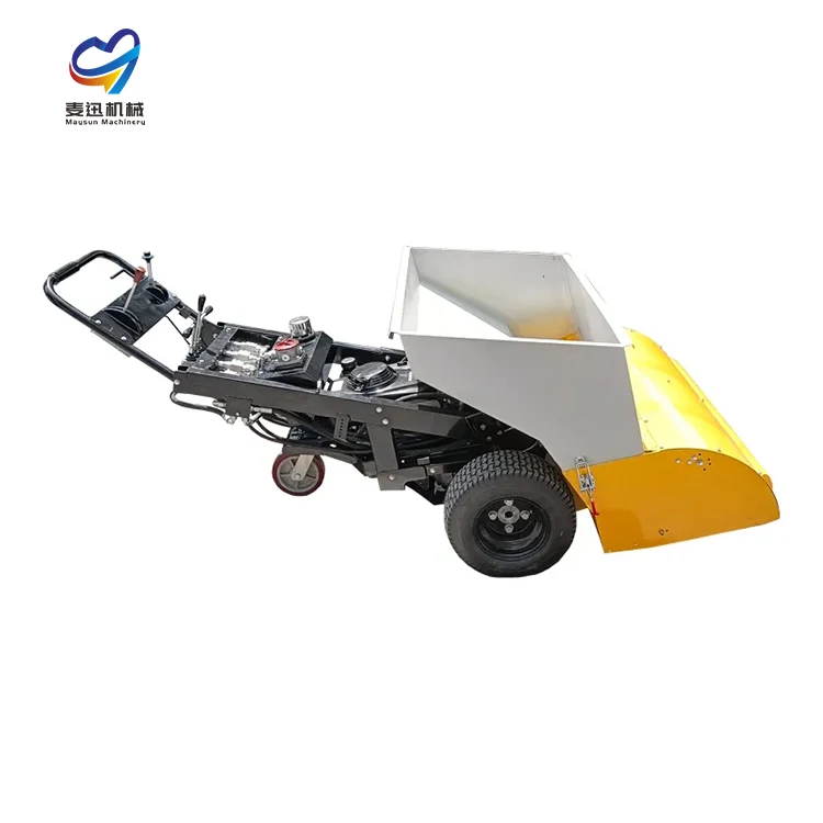 Portable Hand-powered Pavers Asphalt Slurry Sealer Engine Provided Road Laying Machine Video Technical Support Ordinary Product