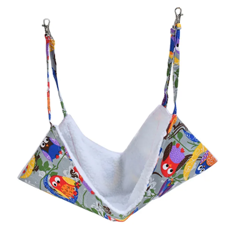 Comfortable Soft Sleepy Pad Sleeping and Resting Hammocks Small Pet Hanging Bed Hammock for Indoor Cat Cage Hammocks bed