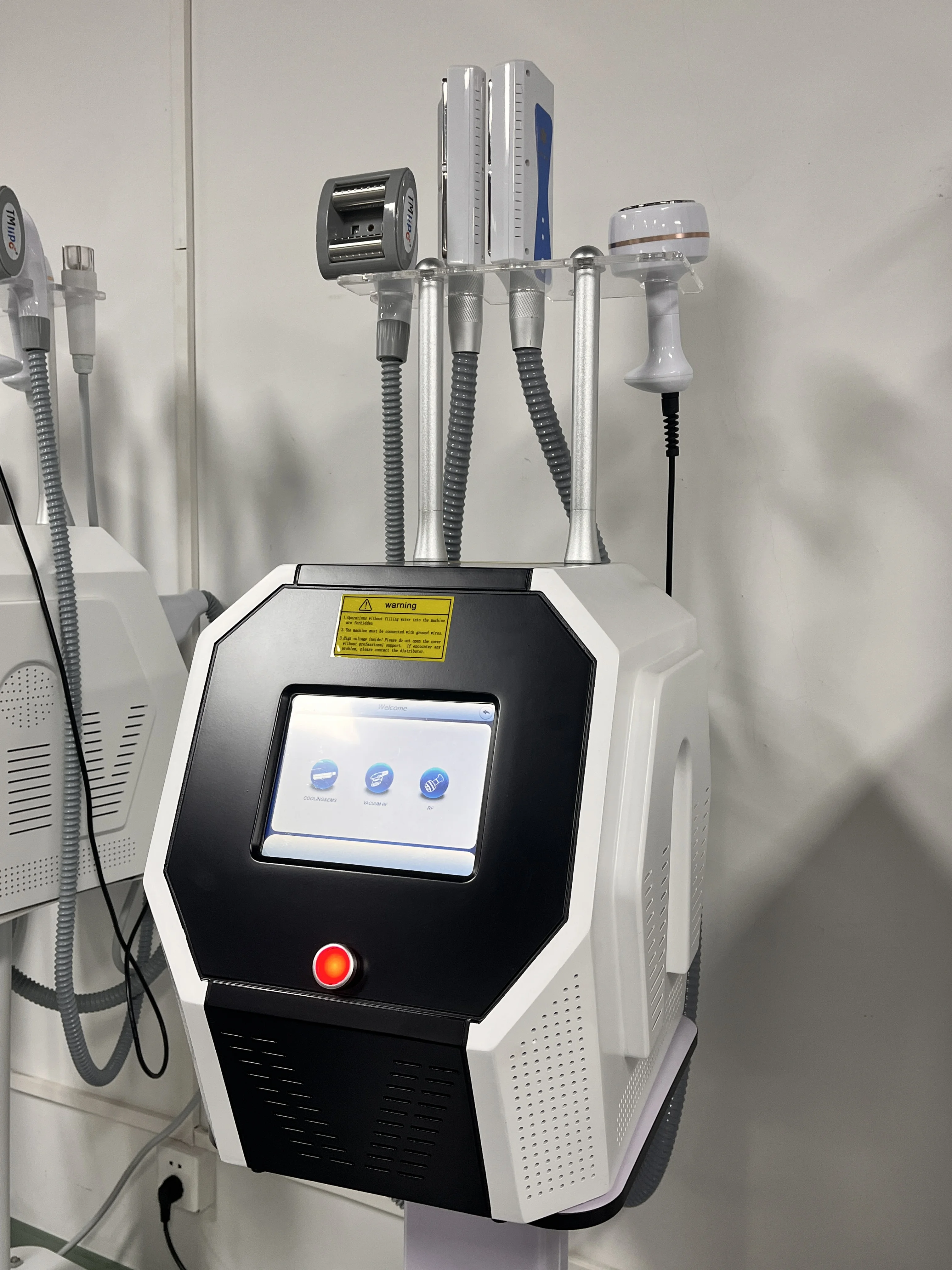 2 in 1 cryoskin revolution muscle stimulation ems cryo machine , loss weight body toning 360 cryolipolysis thermal machine