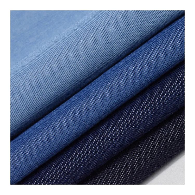 Ready supply summer tencel denim fabric jeans for girls shirt