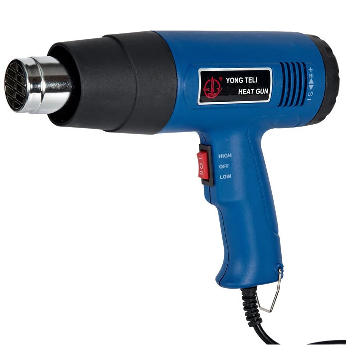 220V 50Hz 2000W Electric Hot Air Blower Soldering Shrink Wrap Packaging Tool Hot Air Gun Heat Blower Gun