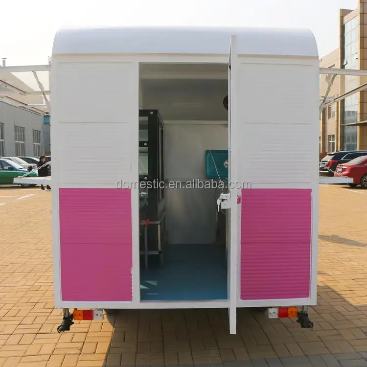 Hot Dog Stand Ice Cream Truck Mobile Truck Fully Equipped Tricycle Food Cart Three Wheel Food Cart Electric Food Tricycle