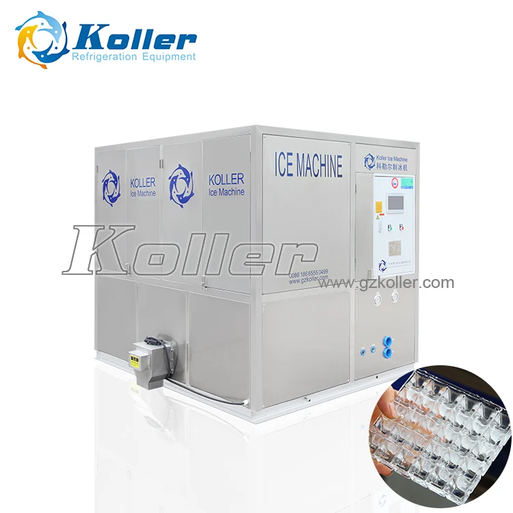 Industrial Types Large Capacity 3tons Edible Crystal Ice Maker Machine A Glace En Cube Comestible Fabrication De 3tonnes/jour