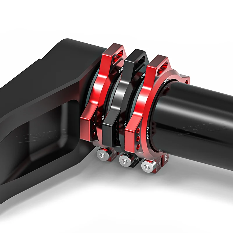 Lebycle MTB Crank Chain ring Adjuster Bottom Bracket Preload Adjuster Kit DUB Crank 28.99 Spindle Adapter Aluminum Alloy