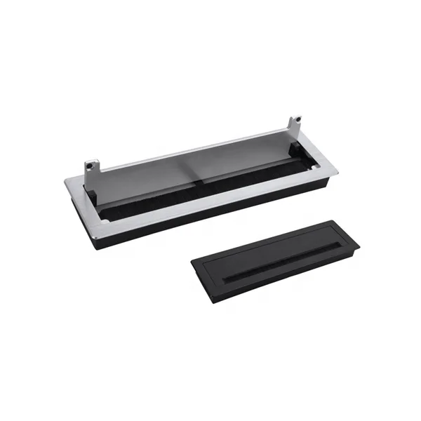 Aluminium Alloy Office Conference Desk Wire Cable Grommet Box