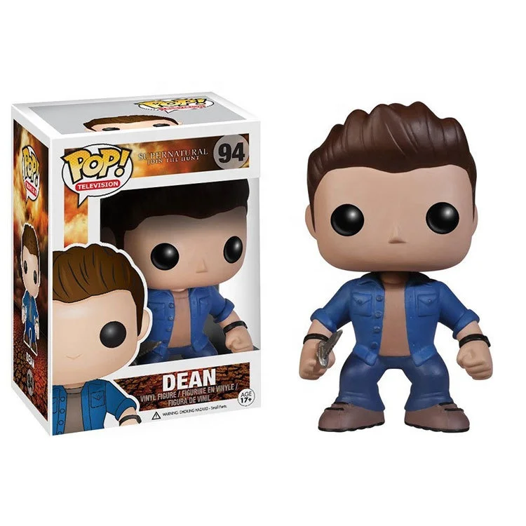 Funko pop American TV Series Supernatural model toy Wholesale PVC Funko pop action doll with Funko pop protector Action Figure