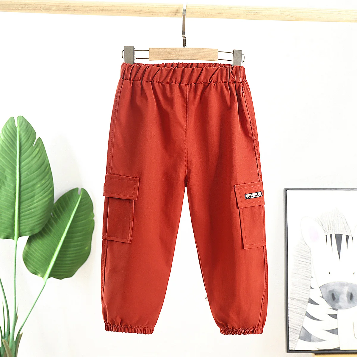
Wholesale Custom Cheap Children Trousers Discount Kids Boys Girls Autumn spring summer Pants 