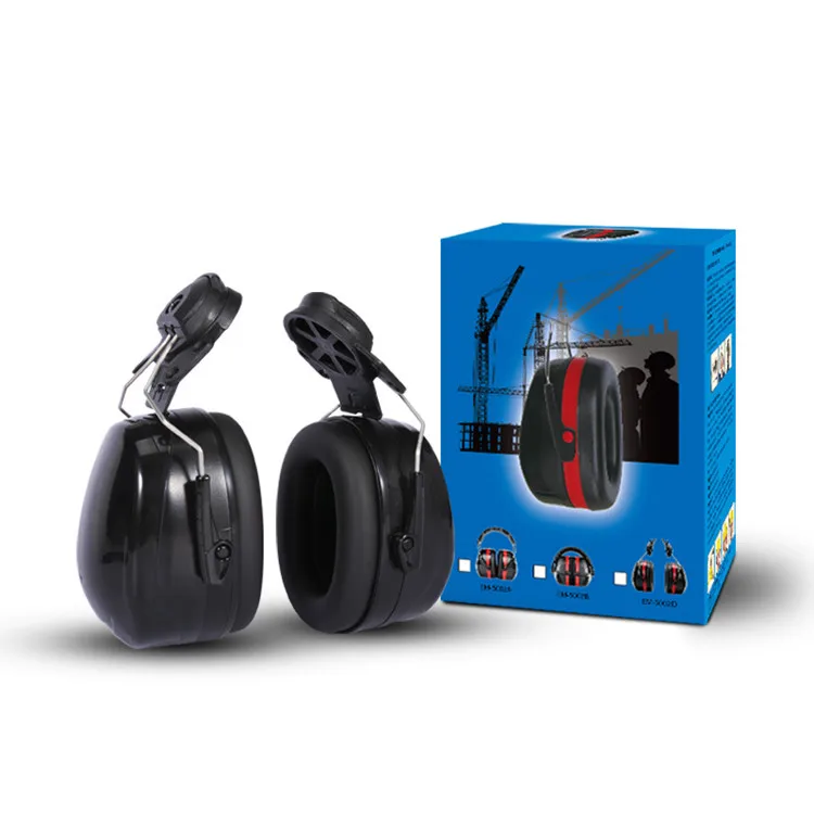 China Manufacturer Hearing Protection Shooting Mining Safety Helmet Anti-Noise Ear Muffs