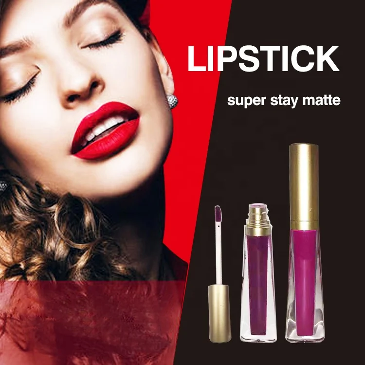 Super Stay Matte Golden  Private label cosmetics waterproof fast to dry liquid lipstick glaze custom makeup lip gloss