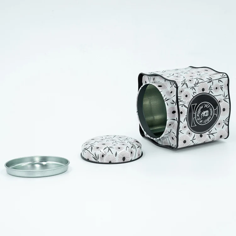 Оптовая продажа, жестяная коробка на заказ, жестяные коробки для хранения еды, октогонального чая