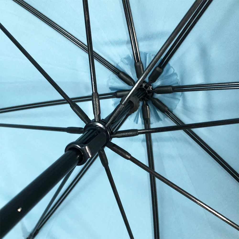 OVIDA custom wholesale umbrella design fashion personalized fiberglass Straight Umbrella