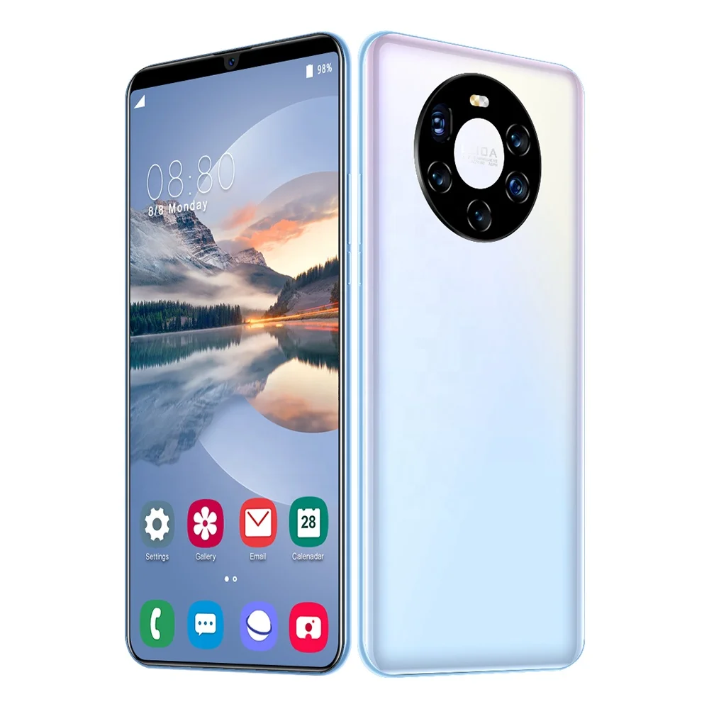  Смартфон Mate50 pro 12 Гб + 512 ГБ 5G сотовый телефон OLED дисплей 6 3 дюйма 10 ядер 4800