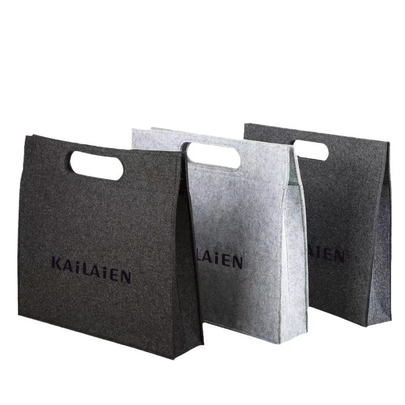 2024 Customized Stylish Business Portable Laptop Bag Protective Case for iPad and Computer Tablet Made of Stylish Felt